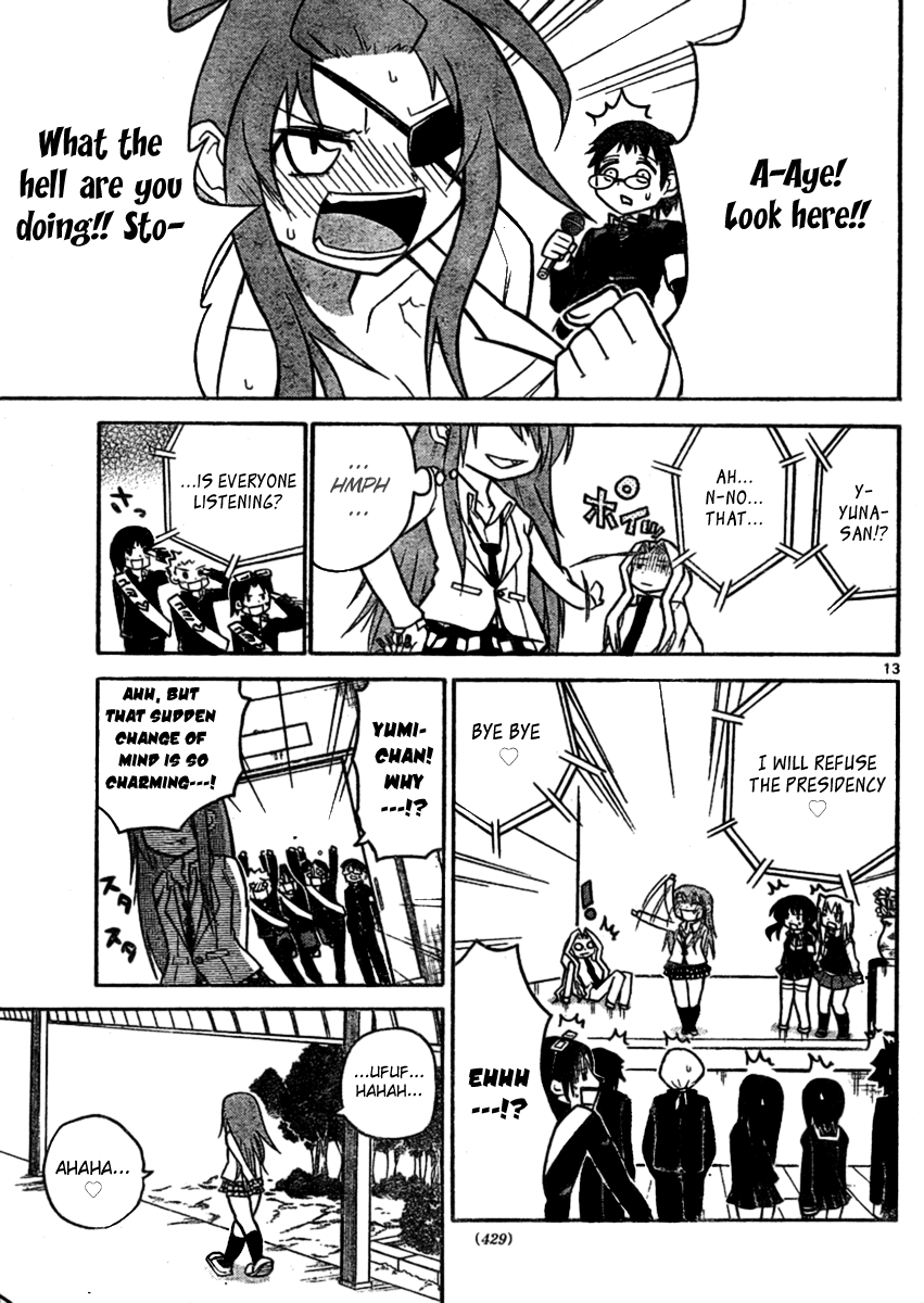 Onidere Chapter 39 page 13 - Chapter 39: Who's the President!?