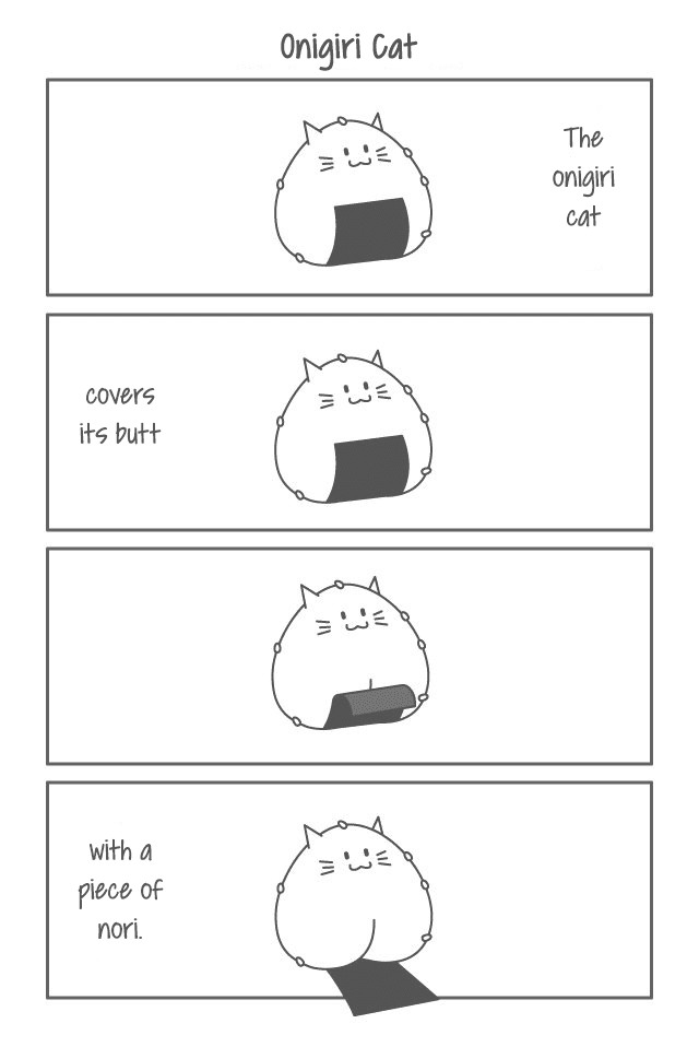 Onigiri Cat Chapter 1 page 1 - Chapter 1: Onigiri Cat