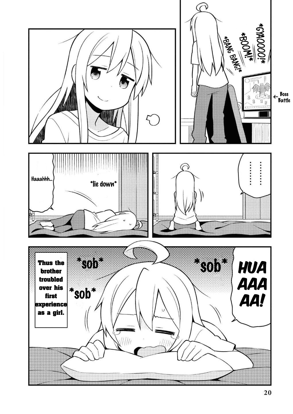 Onii-chan is done for Chapter 1.5 page 5 - Chapter 1.5: Mahiro and the Toilet