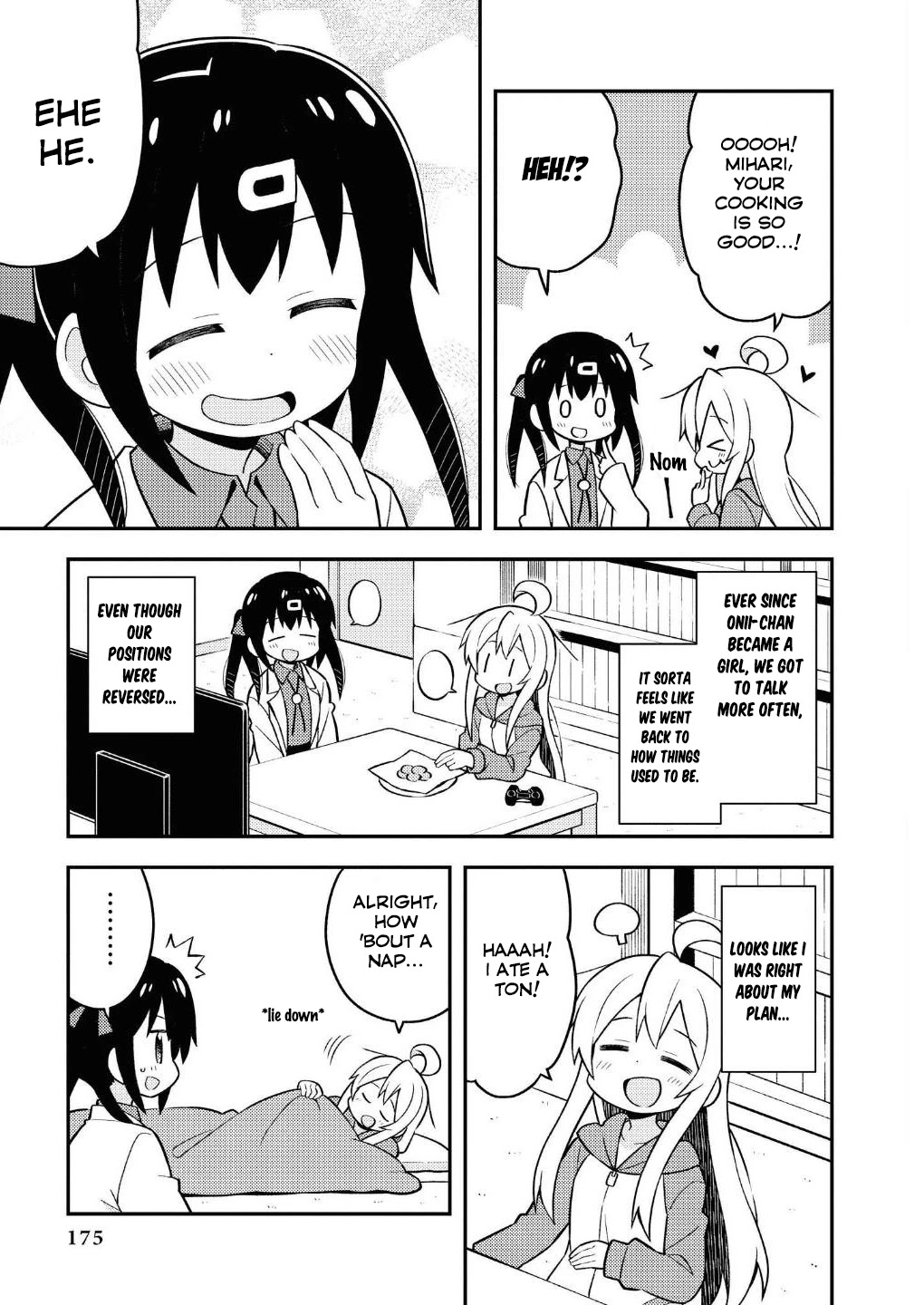 Onii-chan is done for Chapter 10.5 page 9 - Chapter 10.5: Mahiro and Helping Out & OMAKE - Mihari and Onii-chan