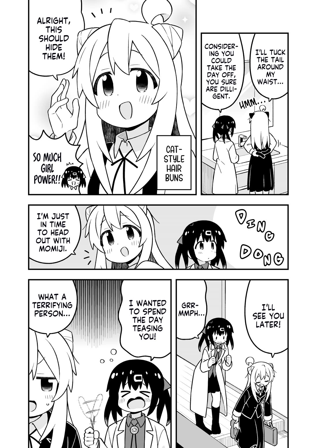 Onii-chan is done for Chapter 100 page 4 - Chapter 100: Mahiro and a Good Day for an Experiment