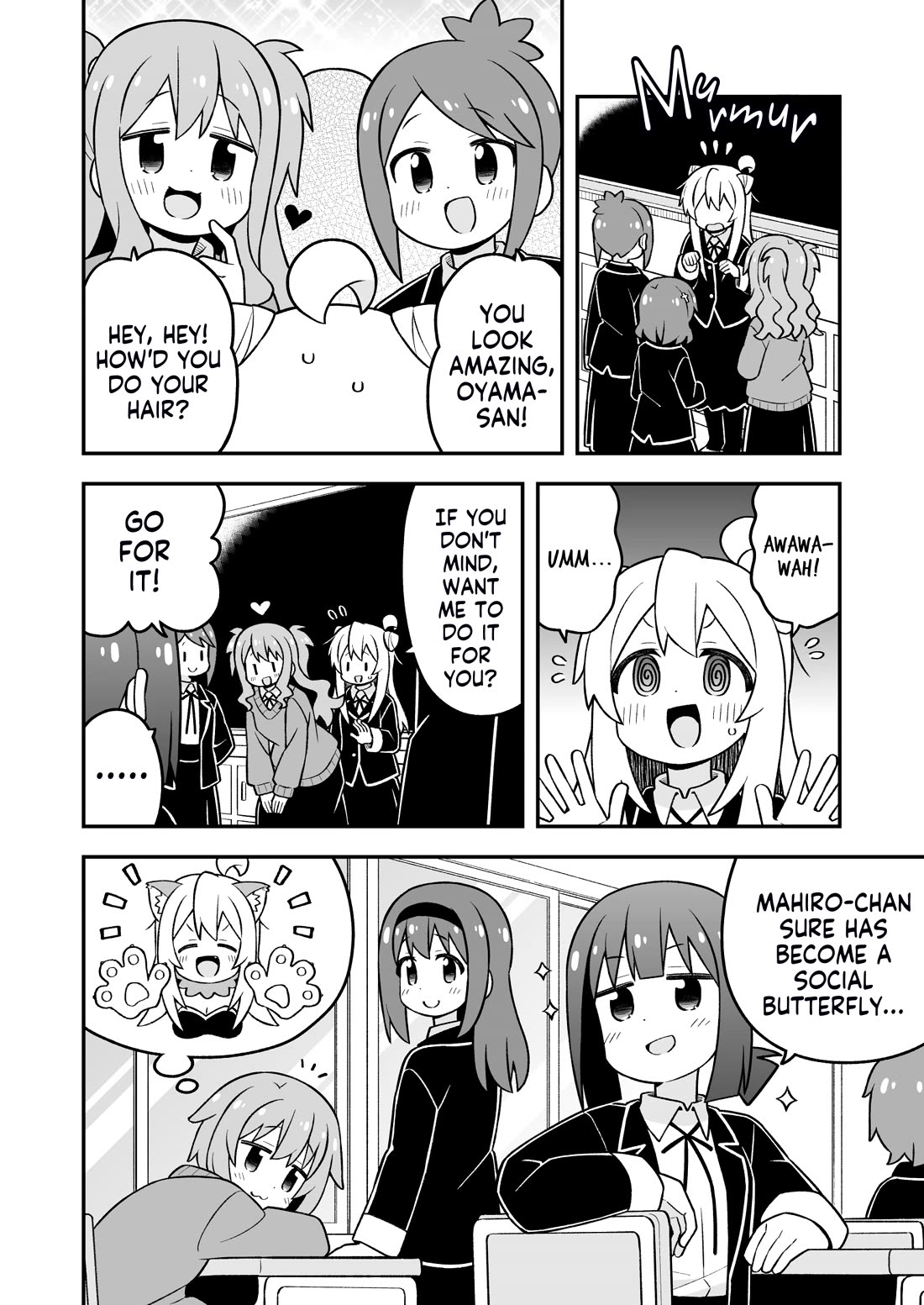 Onii-chan is done for Chapter 100 page 6 - Chapter 100: Mahiro and a Good Day for an Experiment