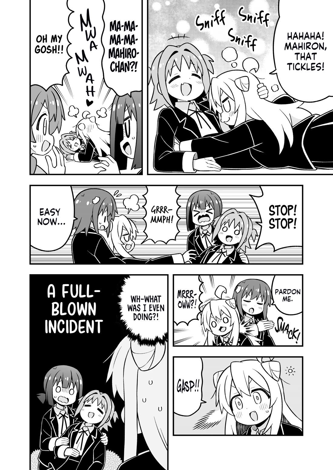 Onii-chan is done for Chapter 100 page 8 - Chapter 100: Mahiro and a Good Day for an Experiment