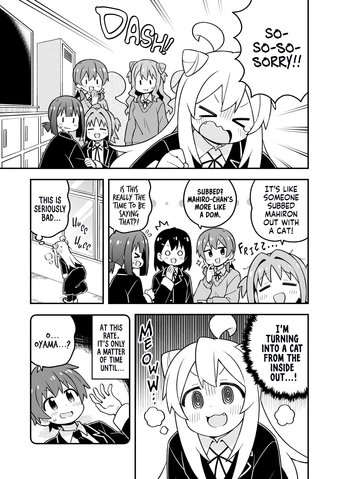 Onii-chan is done for Chapter 100 page 9 - Chapter 100: Mahiro and a Good Day for an Experiment