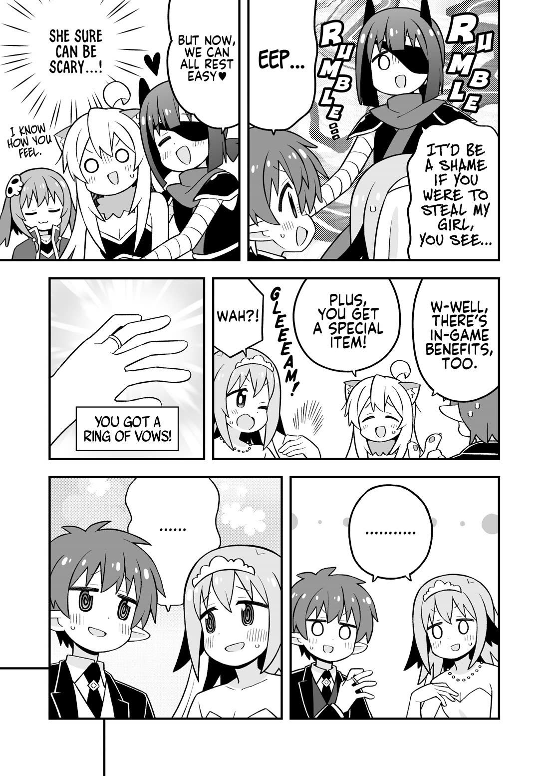 Onii-chan is done for Chapter 101 page 11 - Chapter 101: Mahiro and a Celebration