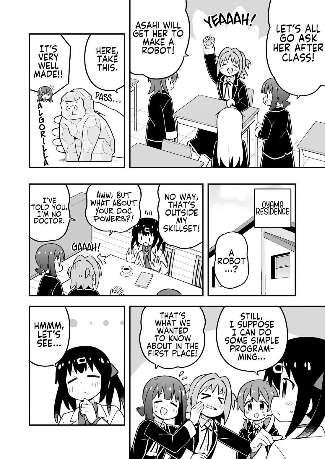 Onii-chan is done for Chapter 102 page 4 - Chapter 102: Mahiro and a Technological Nightmare