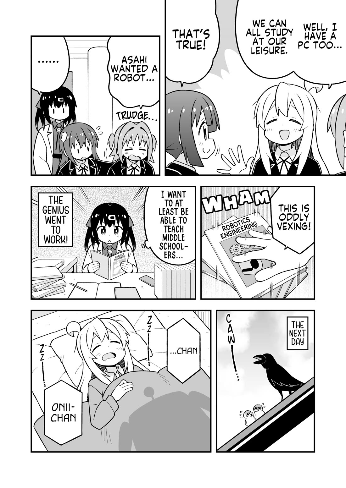 Onii-chan is done for Chapter 102 page 6 - Chapter 102: Mahiro and a Technological Nightmare