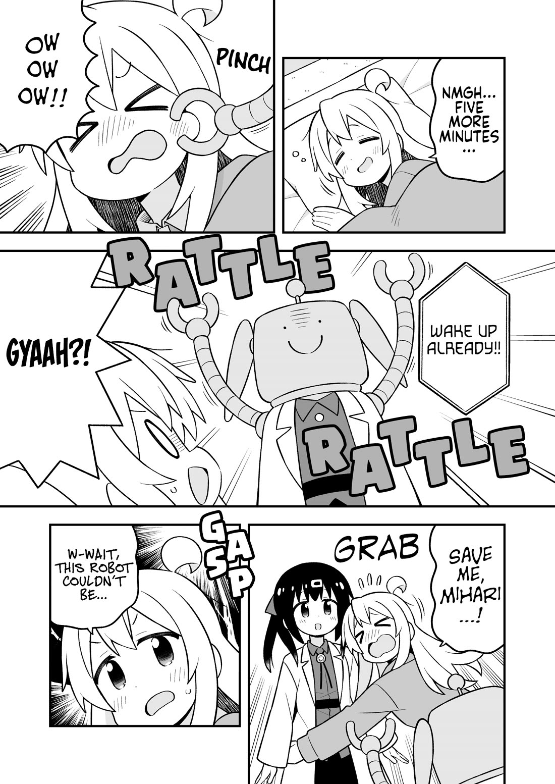 Onii-chan is done for Chapter 102 page 7 - Chapter 102: Mahiro and a Technological Nightmare