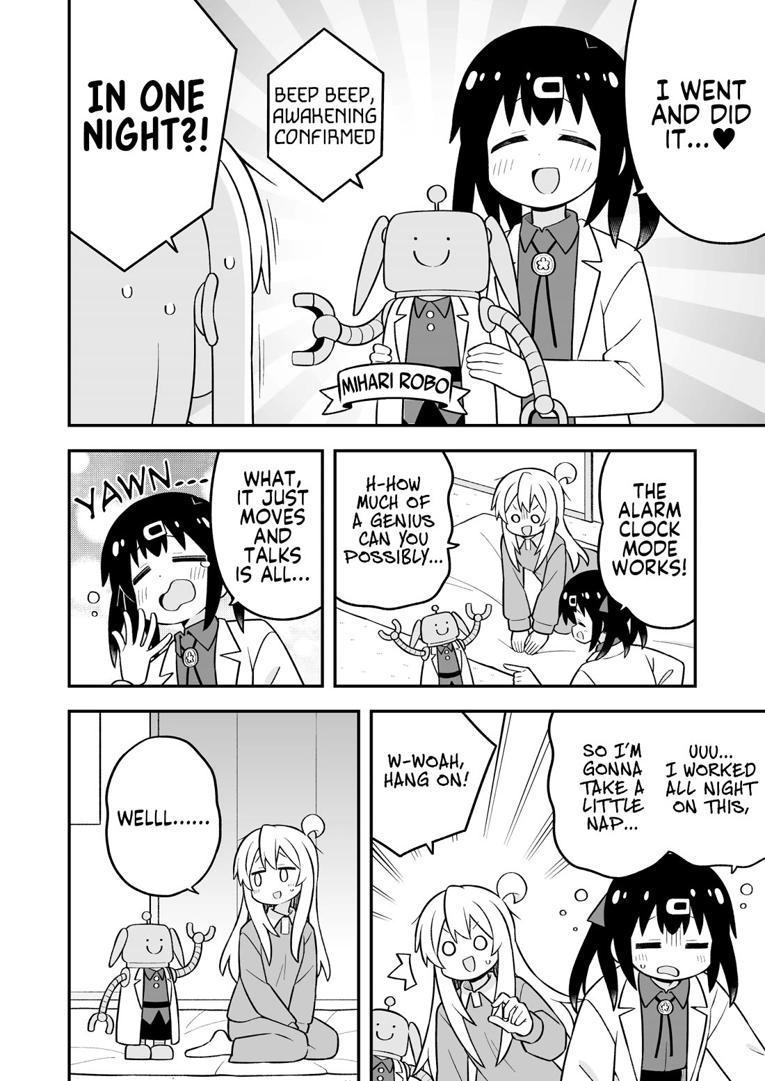 Onii-chan is done for Chapter 102 page 8 - Chapter 102: Mahiro and a Technological Nightmare