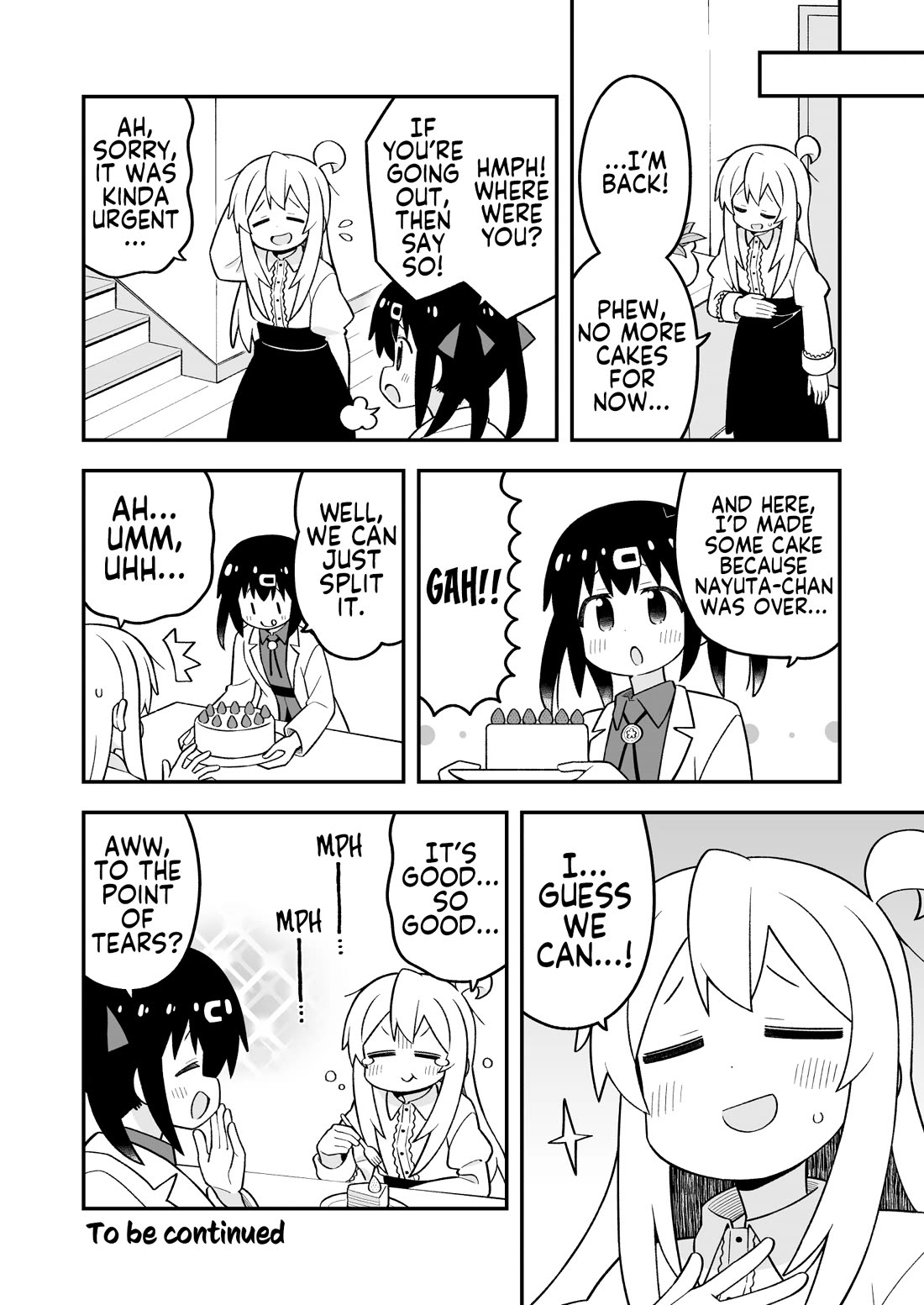Onii-chan is done for Chapter 103 page 12 - Chapter 103: Mahiro and Heaven or Hell
