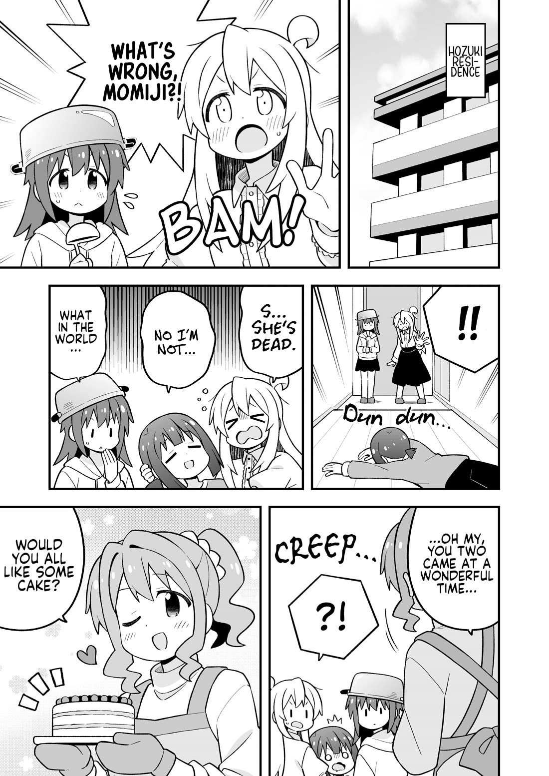 Onii-chan is done for Chapter 103 page 3 - Chapter 103: Mahiro and Heaven or Hell