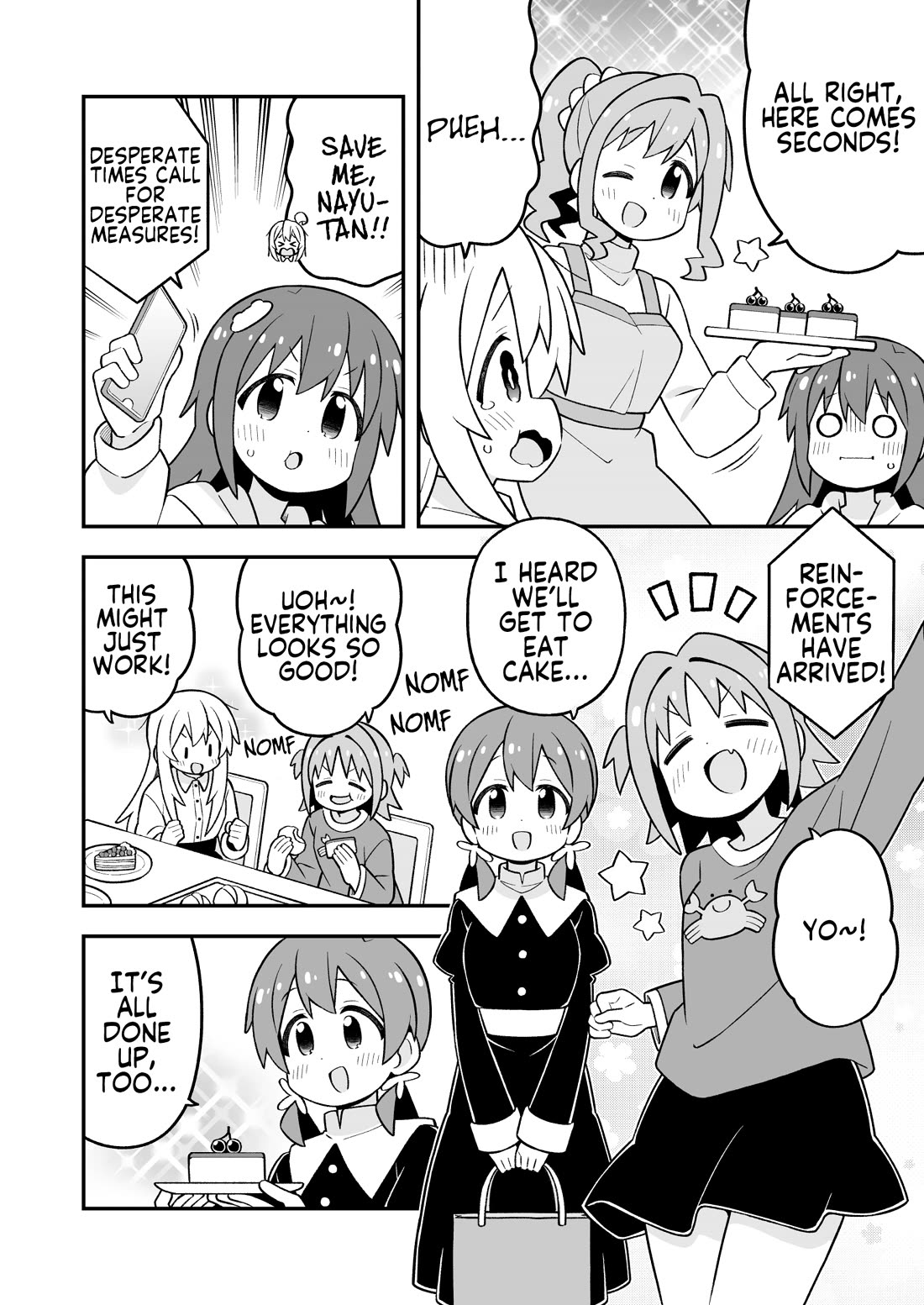 Onii-chan is done for Chapter 103 page 6 - Chapter 103: Mahiro and Heaven or Hell