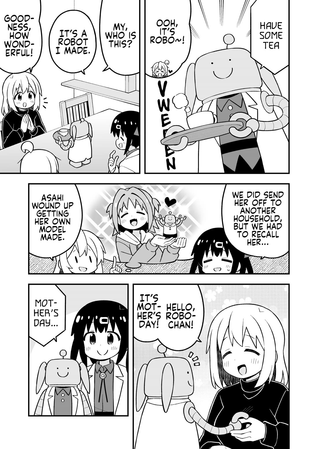 Onii-chan is done for Chapter 104 page 5 - Chapter 104: Mahiro and Mother's Day