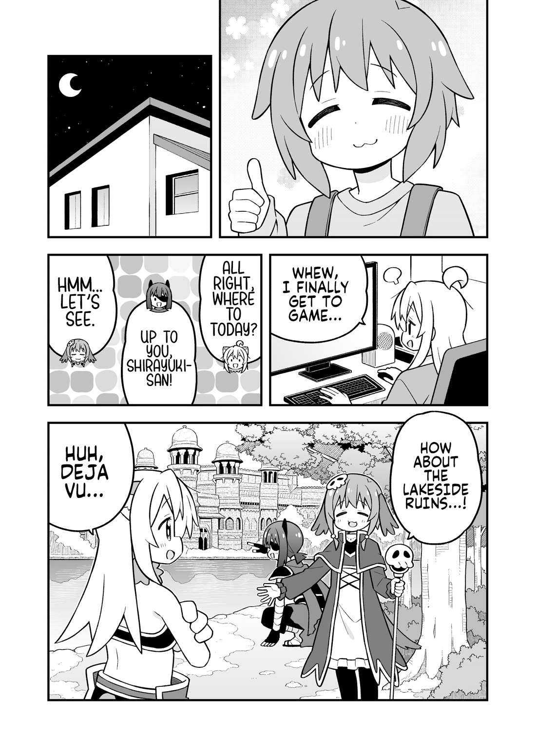 Onii-chan is done for Chapter 105 page 13 - Chapter 105: Mahiro and an Offline Adventure