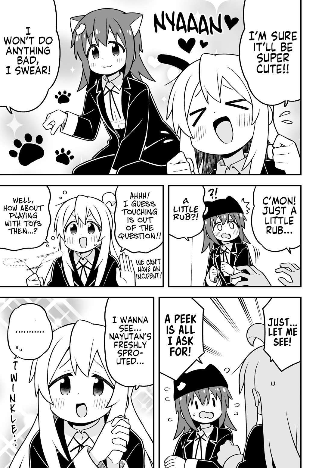 Onii-chan is done for Chapter 106 page 9 - Chapter 106: Mahiro and Sharing Secrets