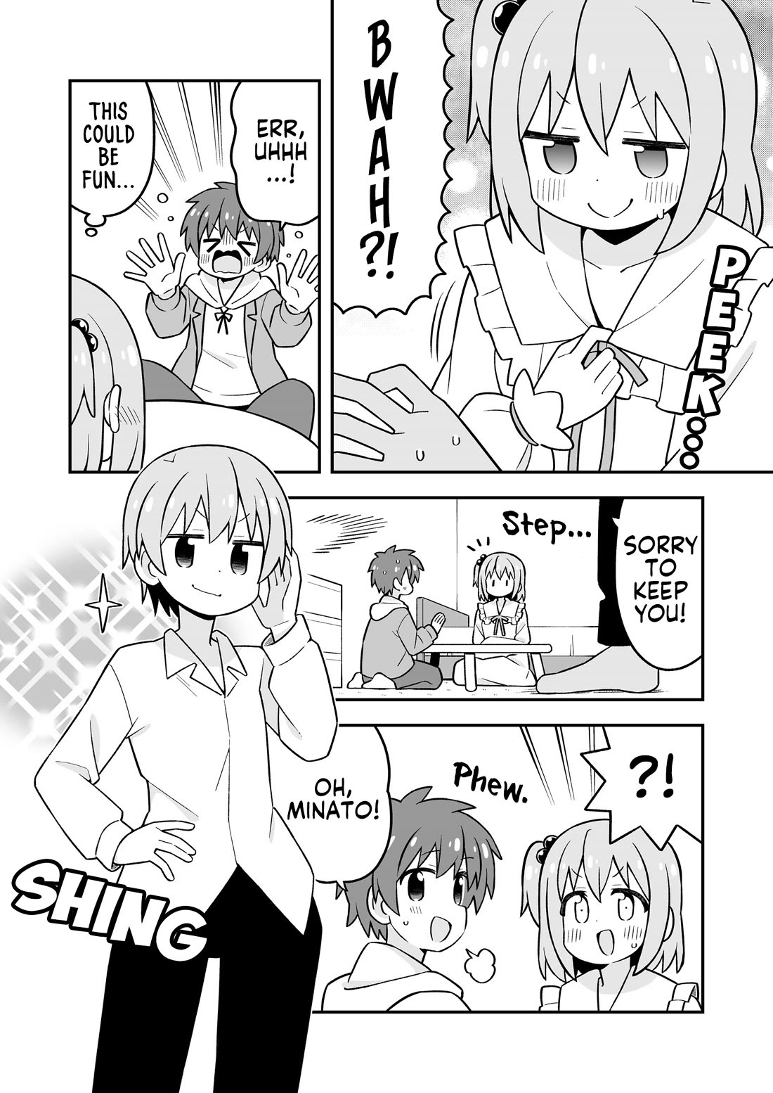 Onii-chan is done for Chapter 107.9 page 9 - Chapter 107.9: Minato-kun is Done For? 3