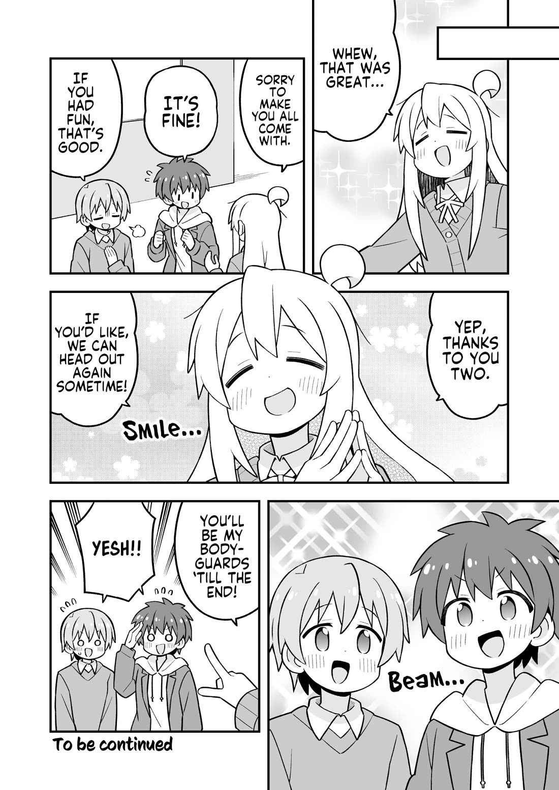 Onii-chan is done for Chapter 108 page 12 - Chapter 108: Mahiro and Bodyguards