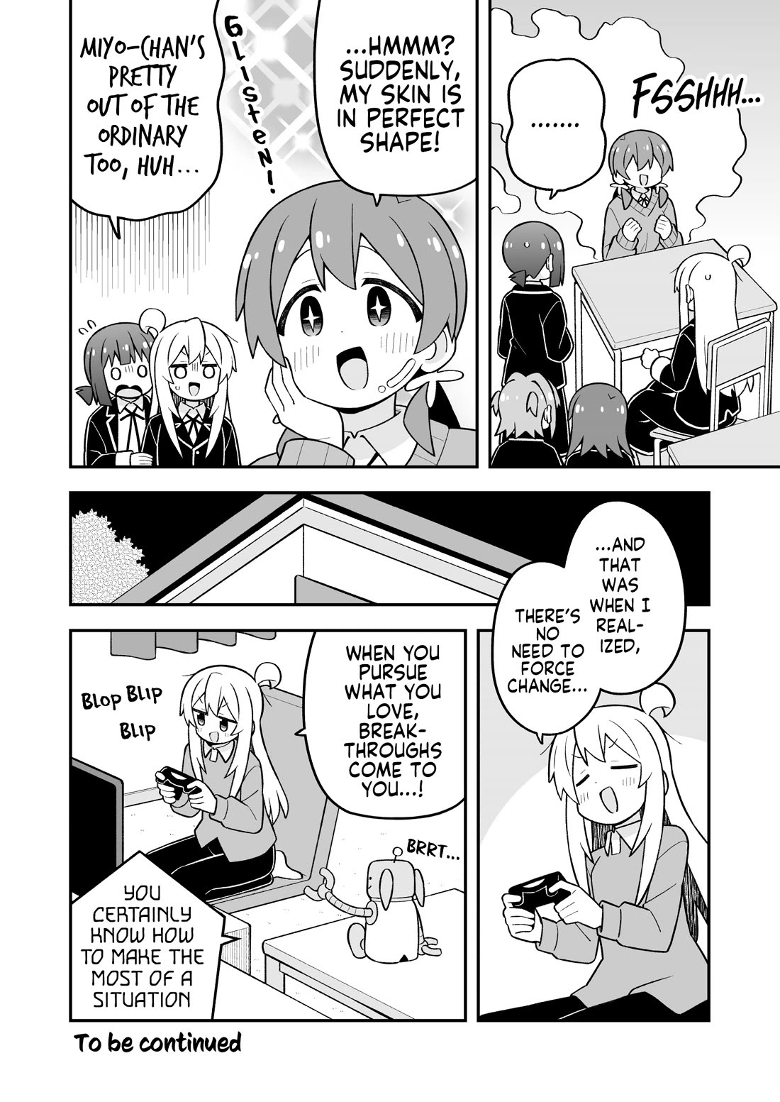 Onii-chan is done for Chapter 109 page 12 - Chapter 109: Mahiro and a Healthy Beauty Regimen
