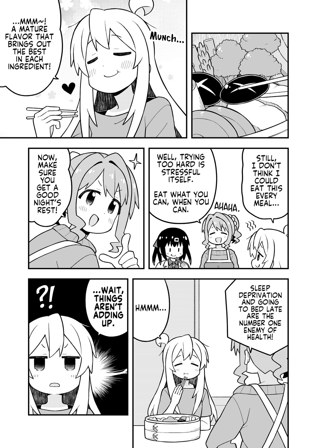 Onii-chan is done for Chapter 109 page 7 - Chapter 109: Mahiro and a Healthy Beauty Regimen