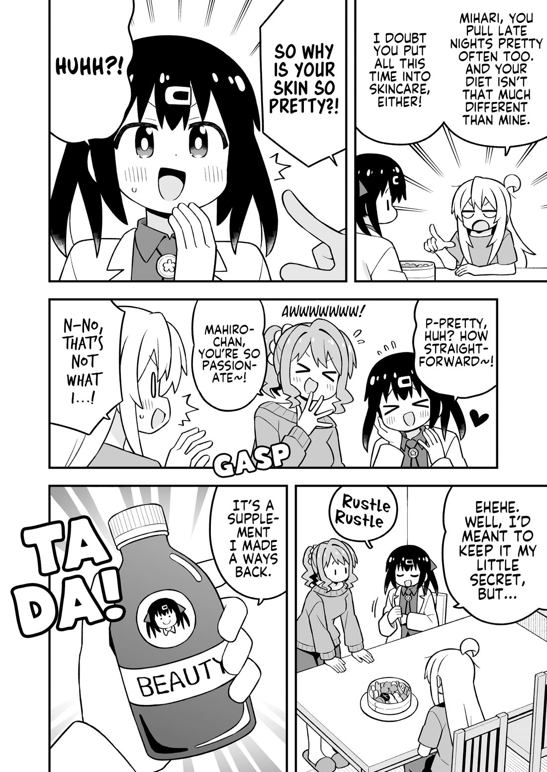 Onii-chan is done for Chapter 109 page 8 - Chapter 109: Mahiro and a Healthy Beauty Regimen