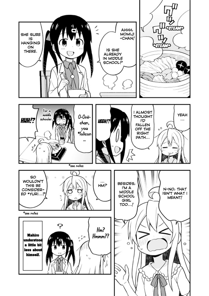 Onii-chan is done for Chapter 11 page 13 - Chapter 11: Mahiro and Adventure