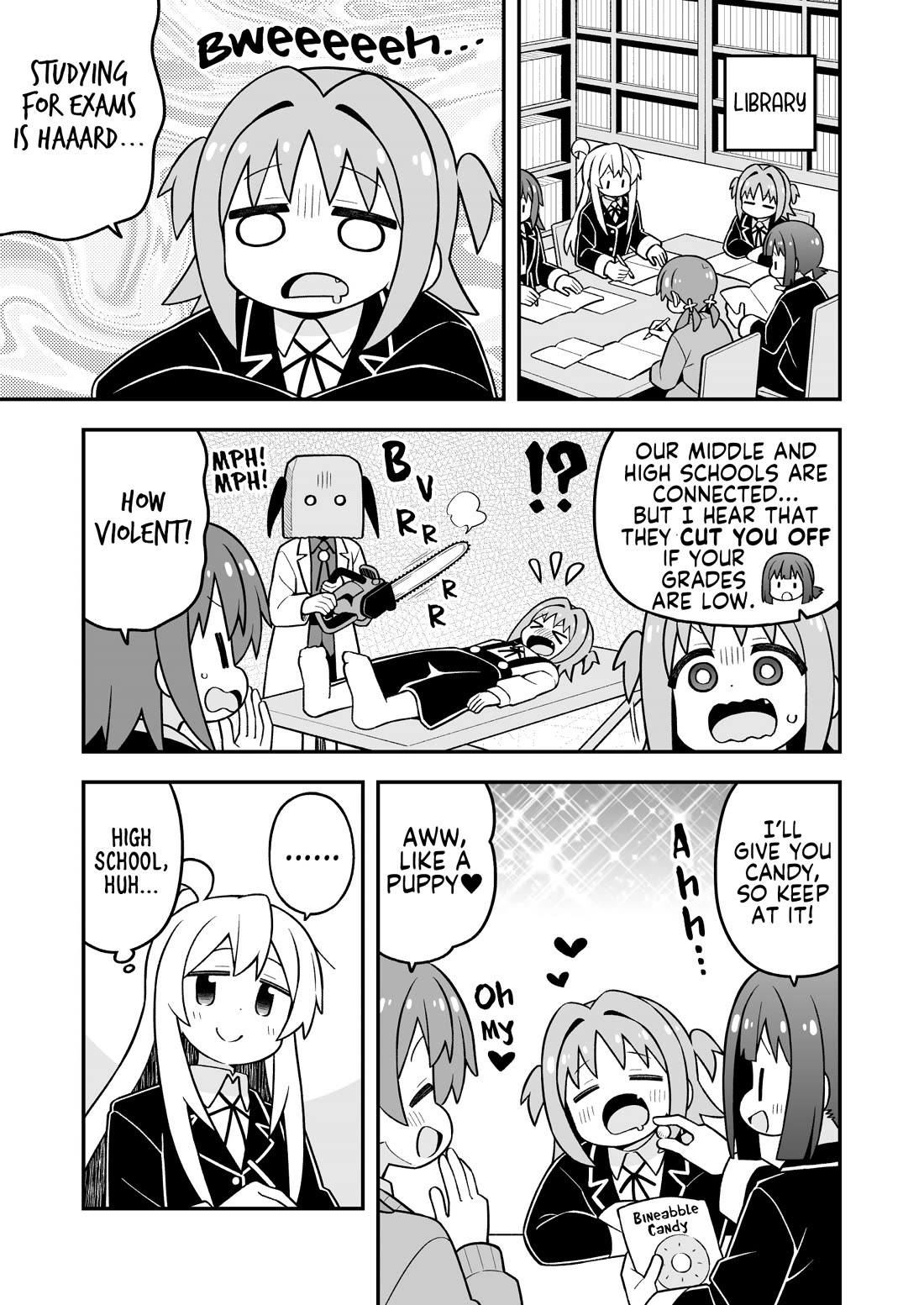 Onii-chan is done for Chapter 110 page 3 - Chapter 110: Mahiro and the Demon of the Prefect Council