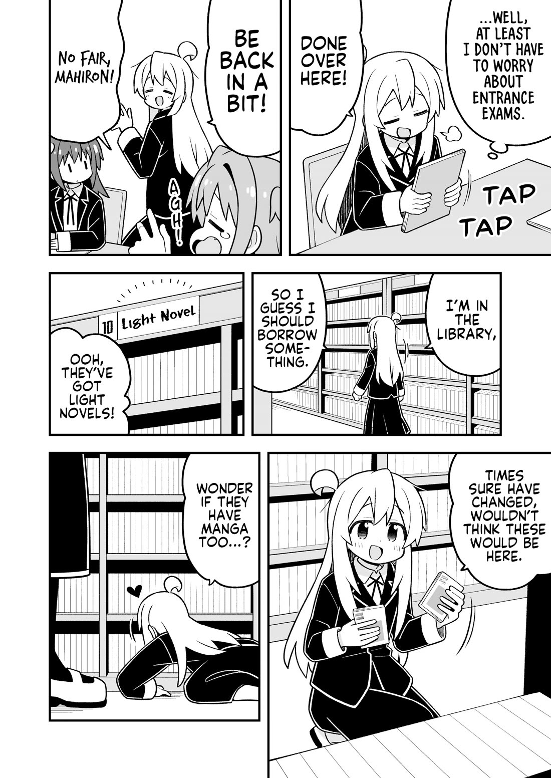 Onii-chan is done for Chapter 110 page 4 - Chapter 110: Mahiro and the Demon of the Prefect Council