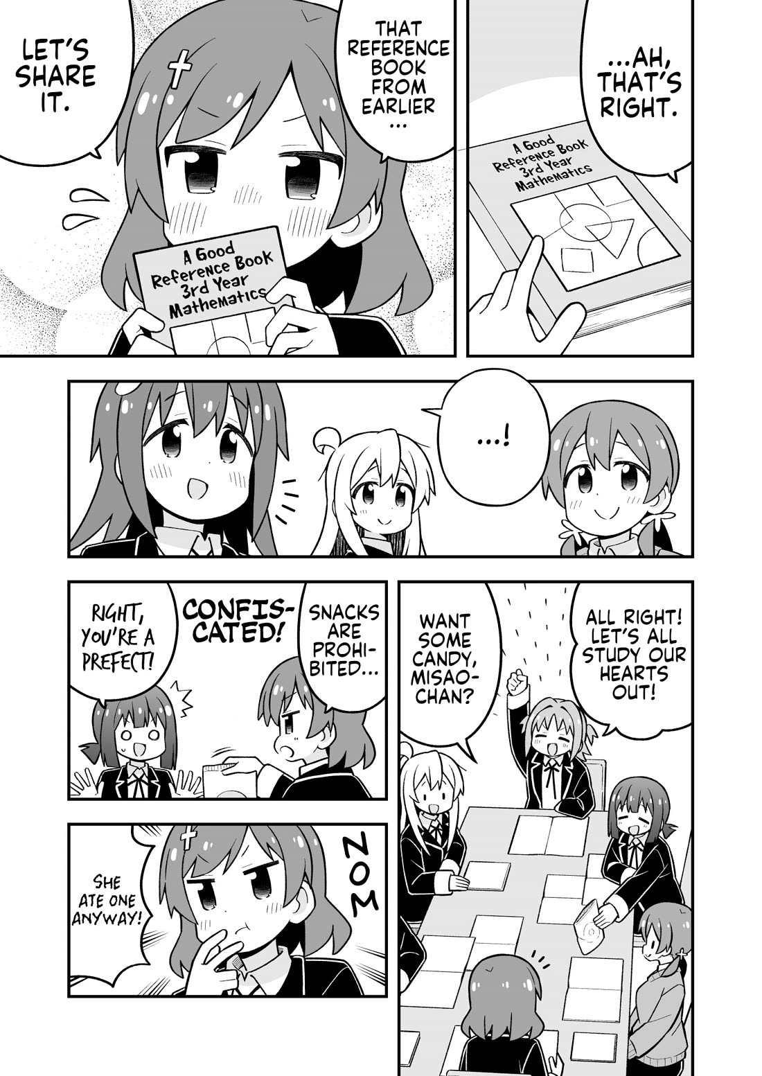 Onii-chan is done for Chapter 110 page 9 - Chapter 110: Mahiro and the Demon of the Prefect Council
