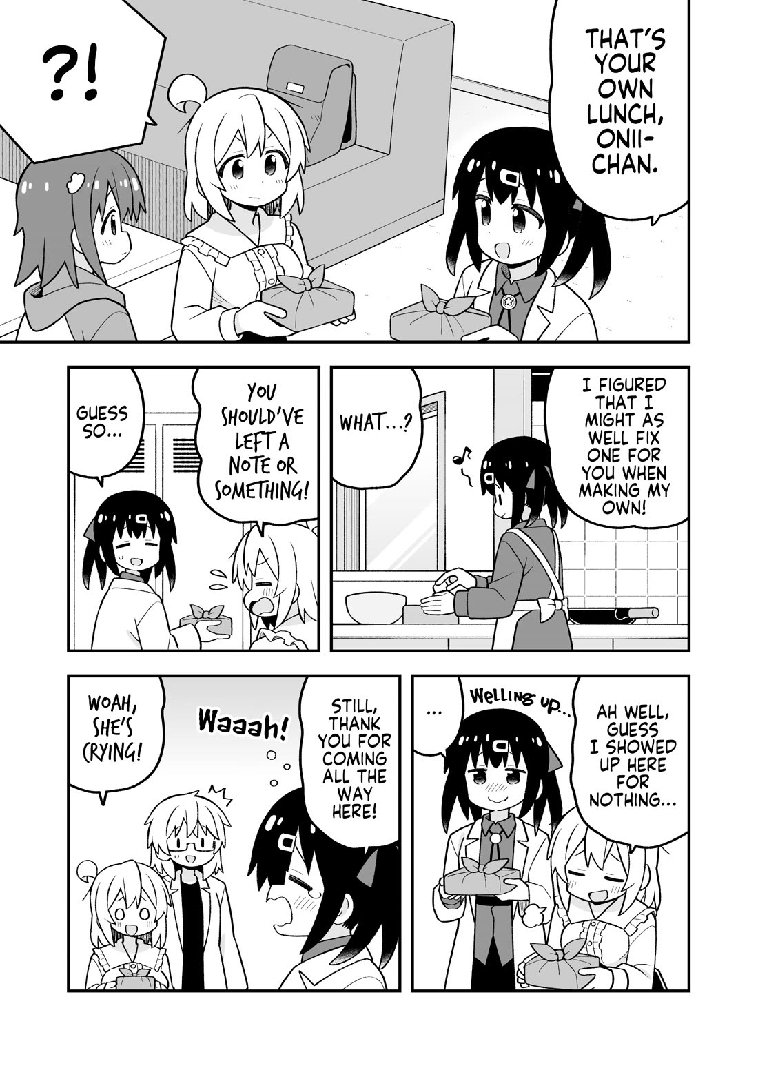 Onii-chan is done for Chapter 111 page 13 - Chapter 111: Mahiro and the Fun-filled Lion's Den