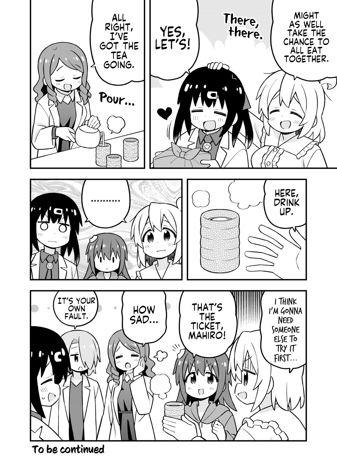 Onii-chan is done for Chapter 111 page 14 - Chapter 111: Mahiro and the Fun-filled Lion's Den