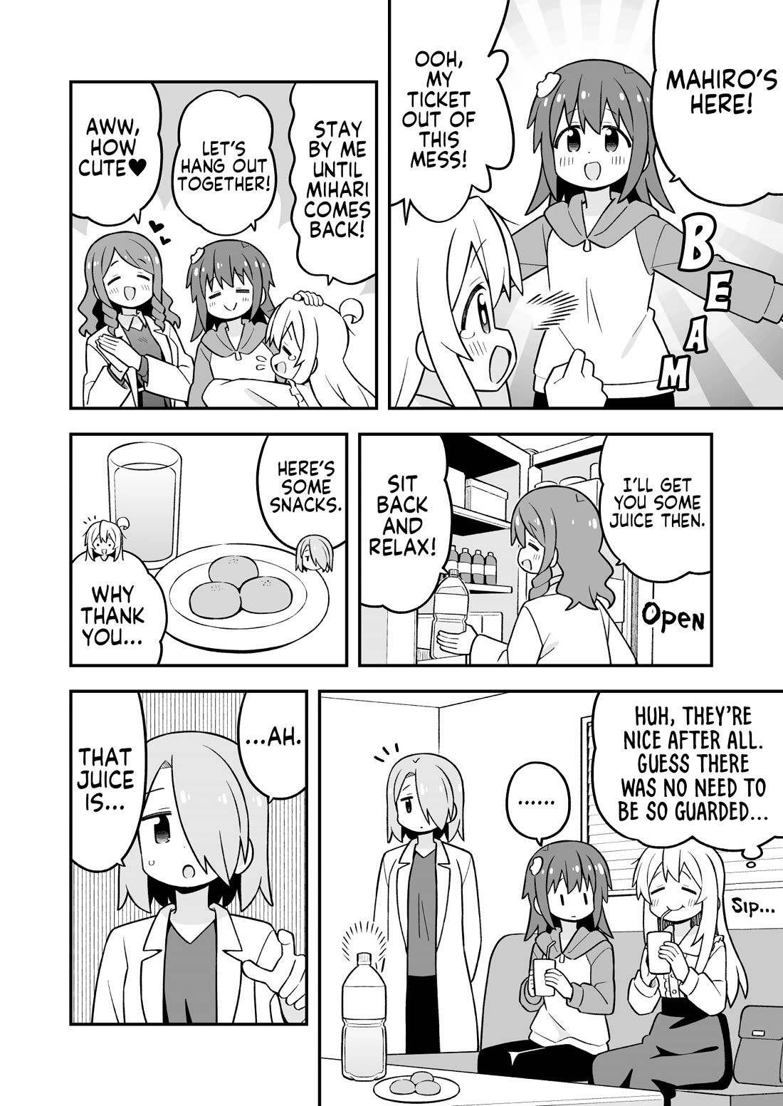 Onii-chan is done for Chapter 111 page 6 - Chapter 111: Mahiro and the Fun-filled Lion's Den