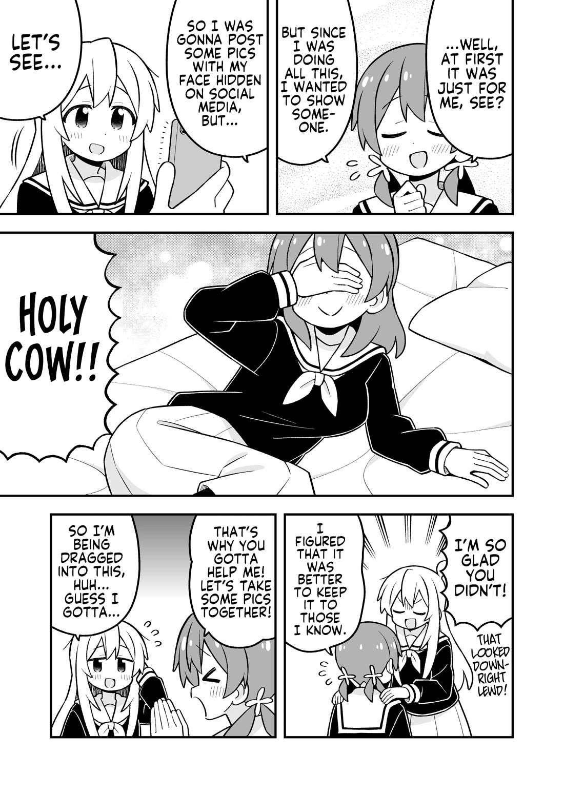 Onii-chan is done for Chapter 114 page 3 - Chapter 114: Mahiro and the Cosplay Photoshoot