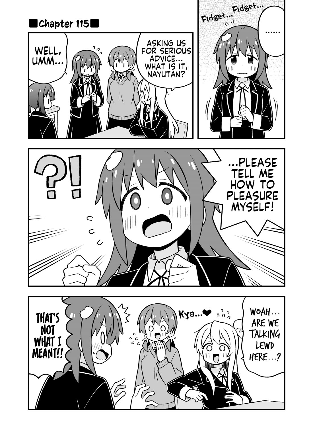 Onii-chan is done for Chapter 115 page 1 - Chapter 115: Mahiro and the Joys of Creation