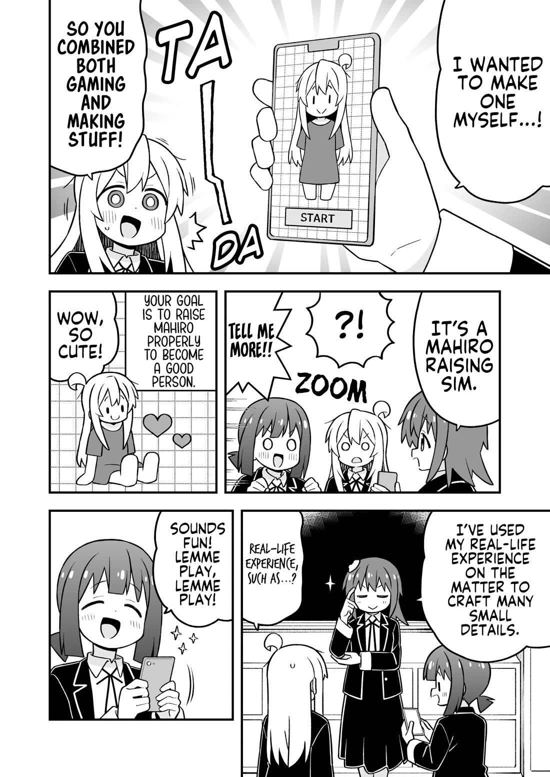 Onii-chan is done for Chapter 115 page 6 - Chapter 115: Mahiro and the Joys of Creation