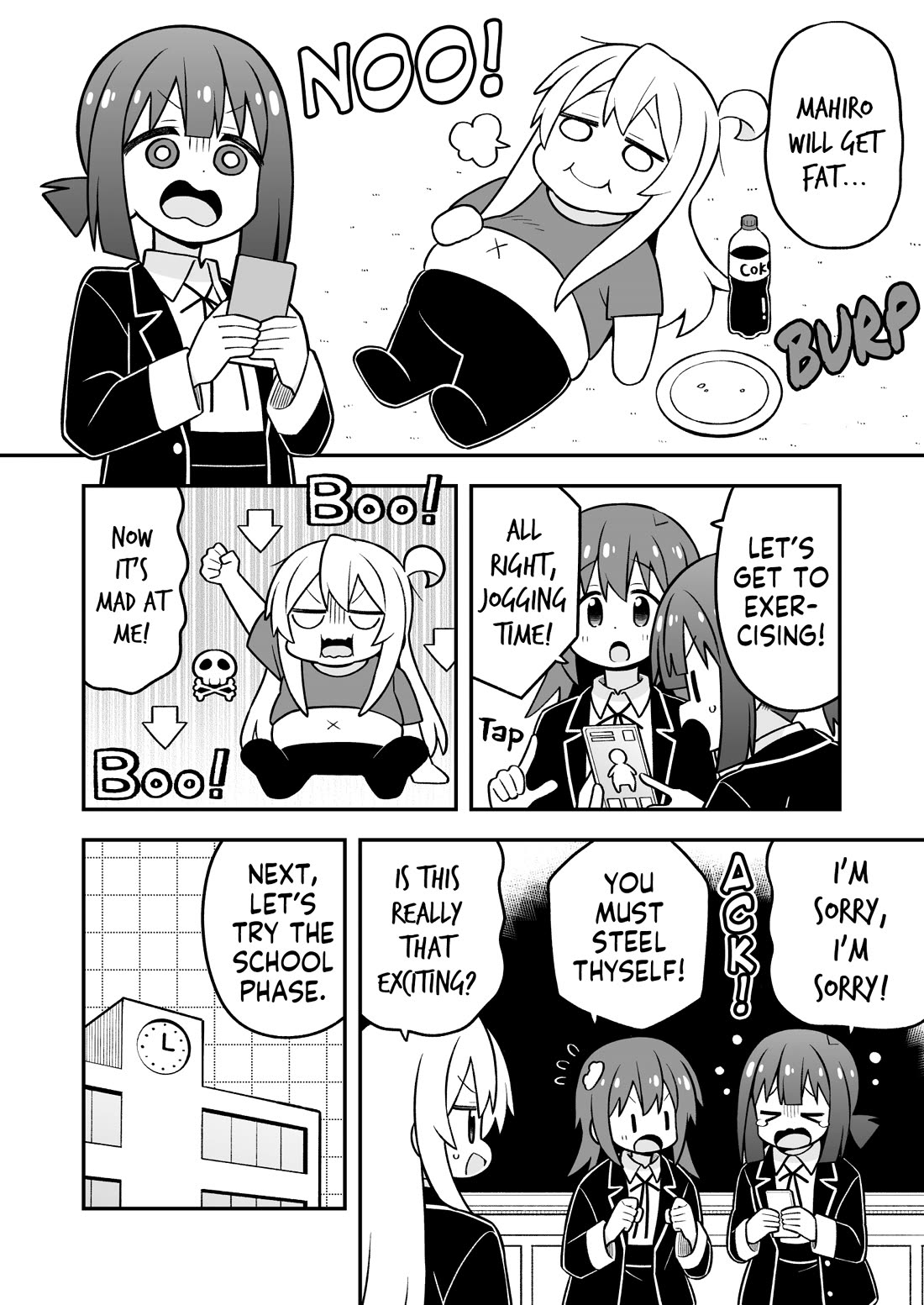 Onii-chan is done for Chapter 115 page 8 - Chapter 115: Mahiro and the Joys of Creation