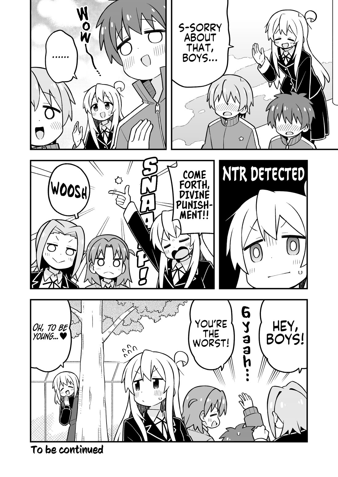 Onii-chan is done for Chapter 116 page 12 - Chapter 116: Mahiro and the Parent-Teacher Conference
