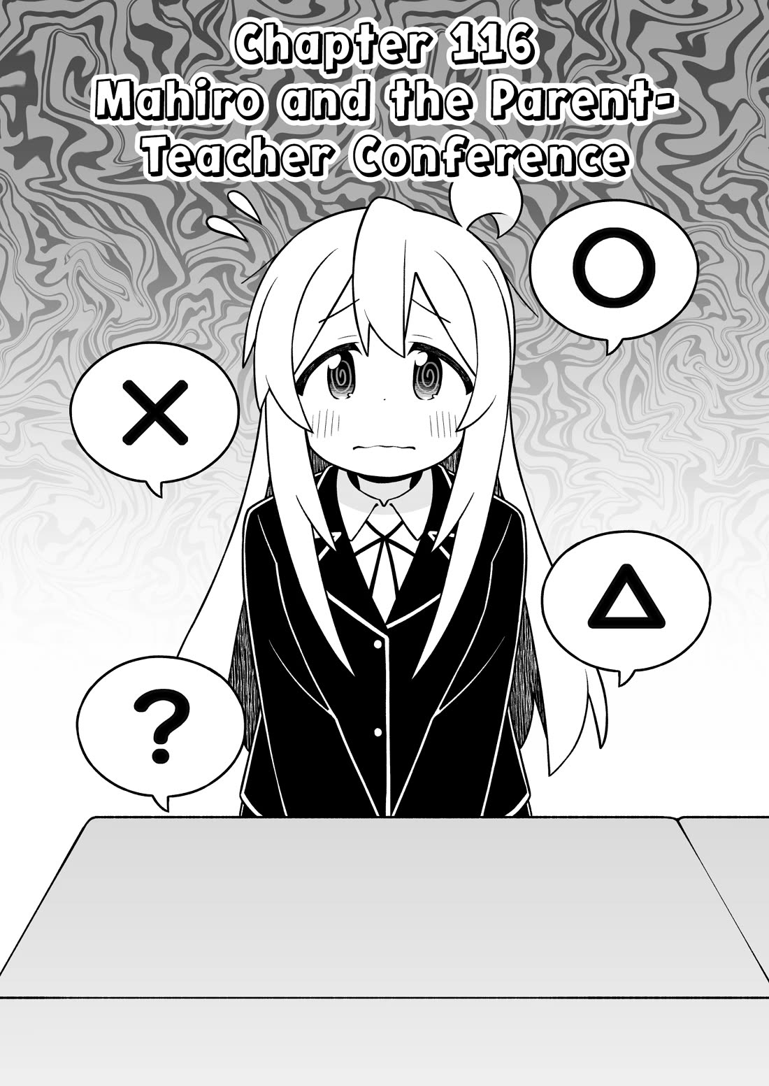Onii-chan is done for Chapter 116 page 2 - Chapter 116: Mahiro and the Parent-Teacher Conference