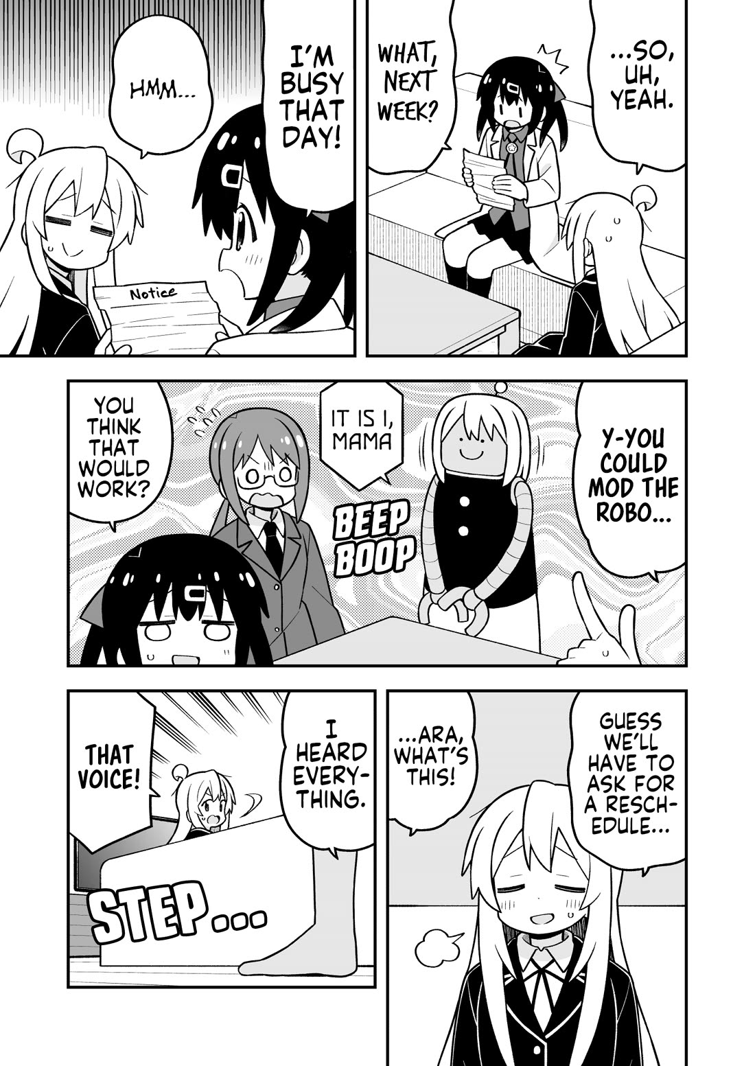 Onii-chan is done for Chapter 116 page 3 - Chapter 116: Mahiro and the Parent-Teacher Conference
