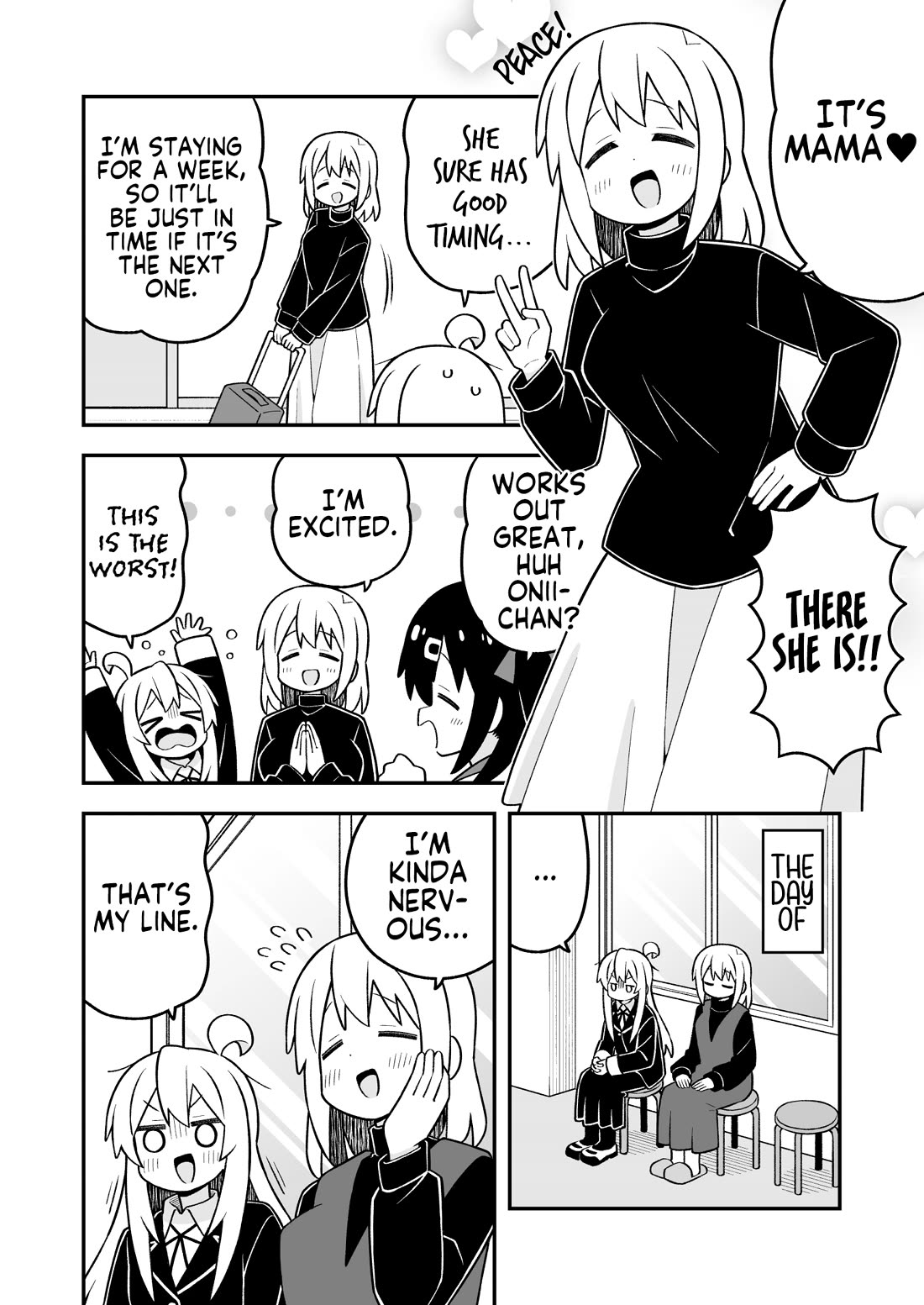 Onii-chan is done for Chapter 116 page 4 - Chapter 116: Mahiro and the Parent-Teacher Conference