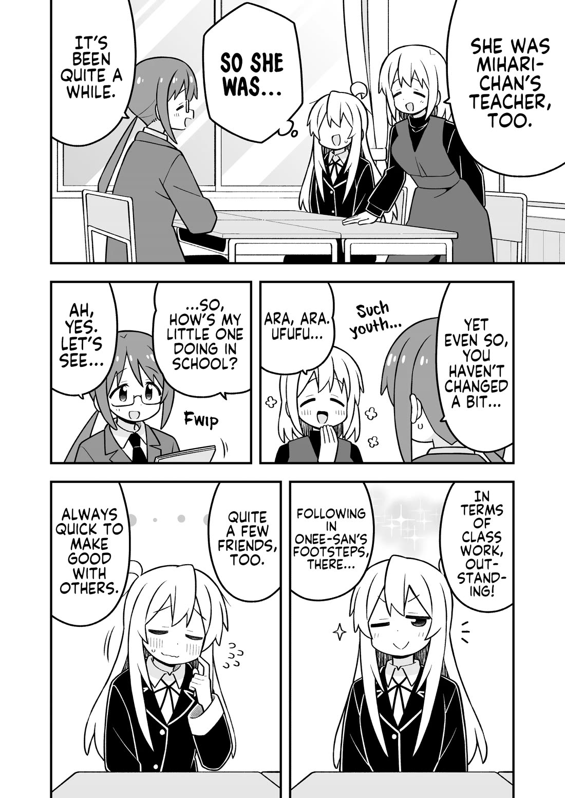 Onii-chan is done for Chapter 116 page 6 - Chapter 116: Mahiro and the Parent-Teacher Conference
