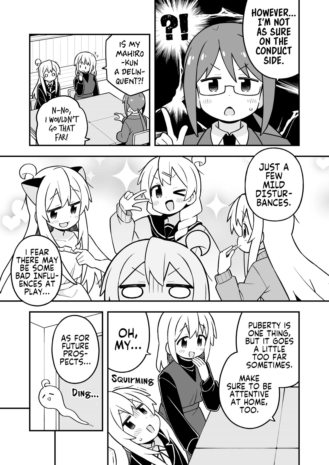 Onii-chan is done for Chapter 116 page 7 - Chapter 116: Mahiro and the Parent-Teacher Conference