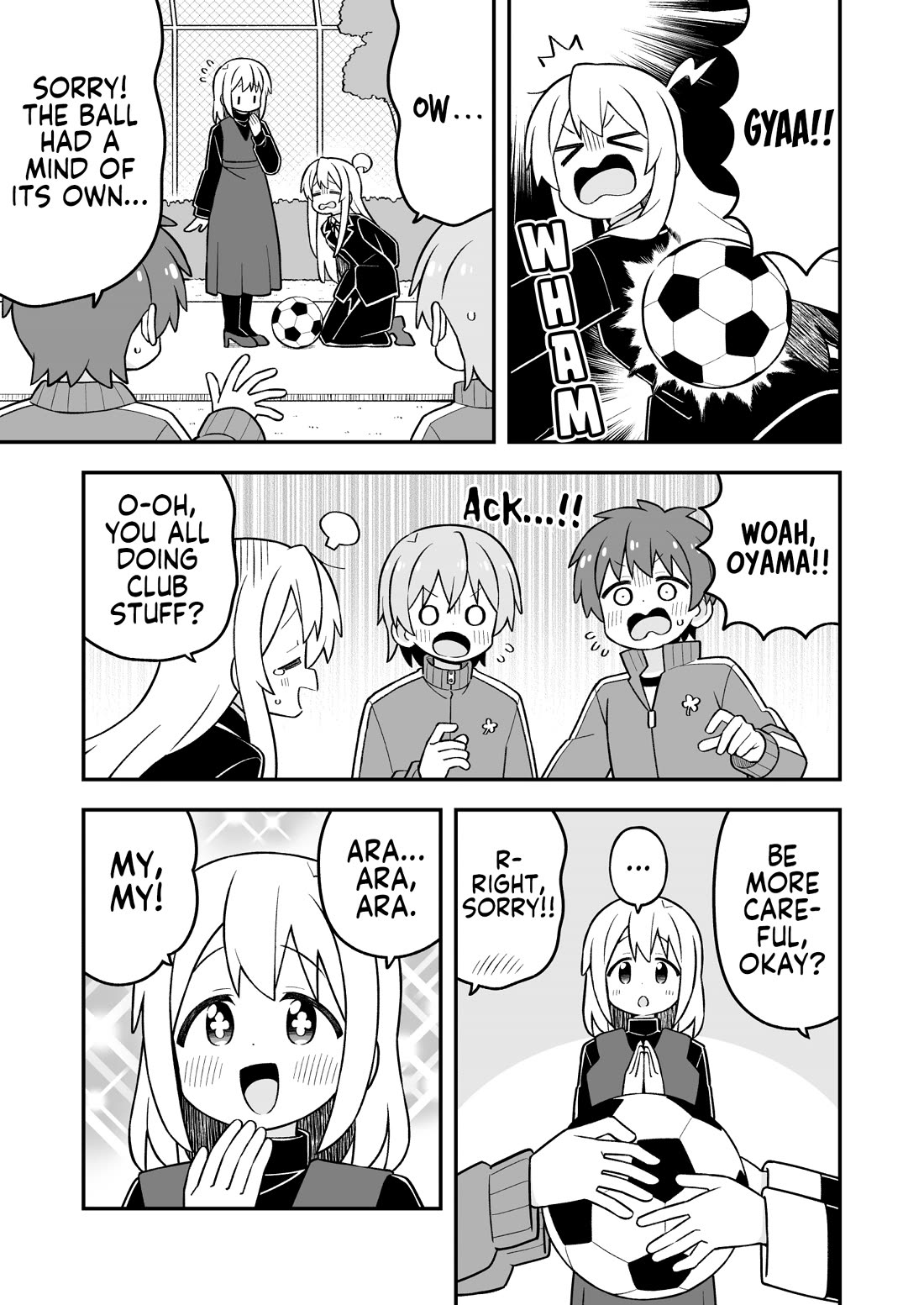 Onii-chan is done for Chapter 116 page 9 - Chapter 116: Mahiro and the Parent-Teacher Conference