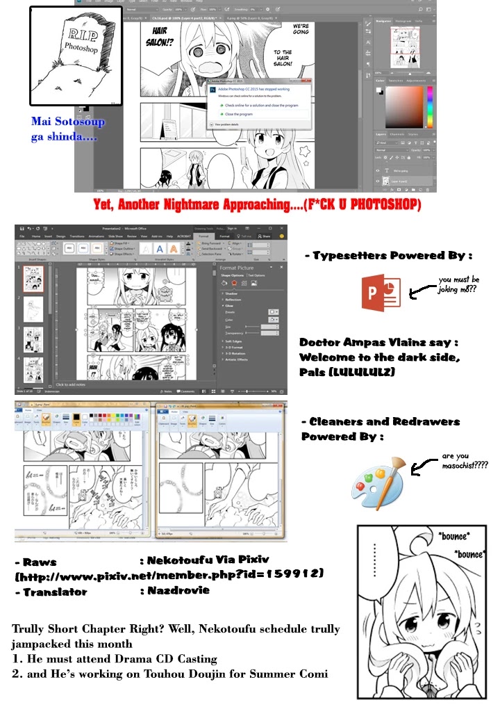 Onii-chan is done for Chapter 16 page 11 - Chapter 16: Mahiro and the Hair Salon