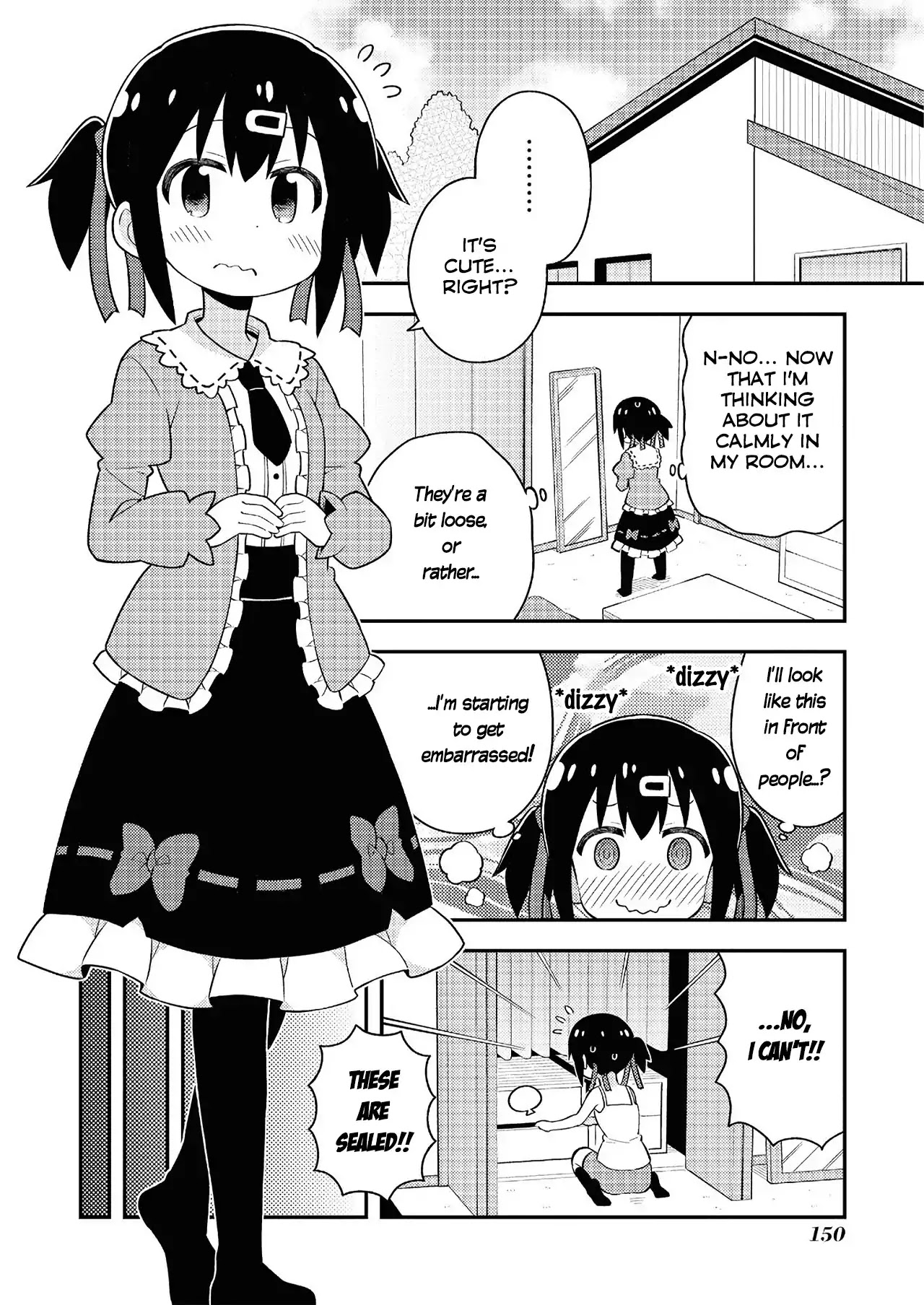 Onii-chan is done for Chapter 20.5 page 5 - Chapter 20.5: Mihari and Dresses + Mihari (afterwards) and Dresses