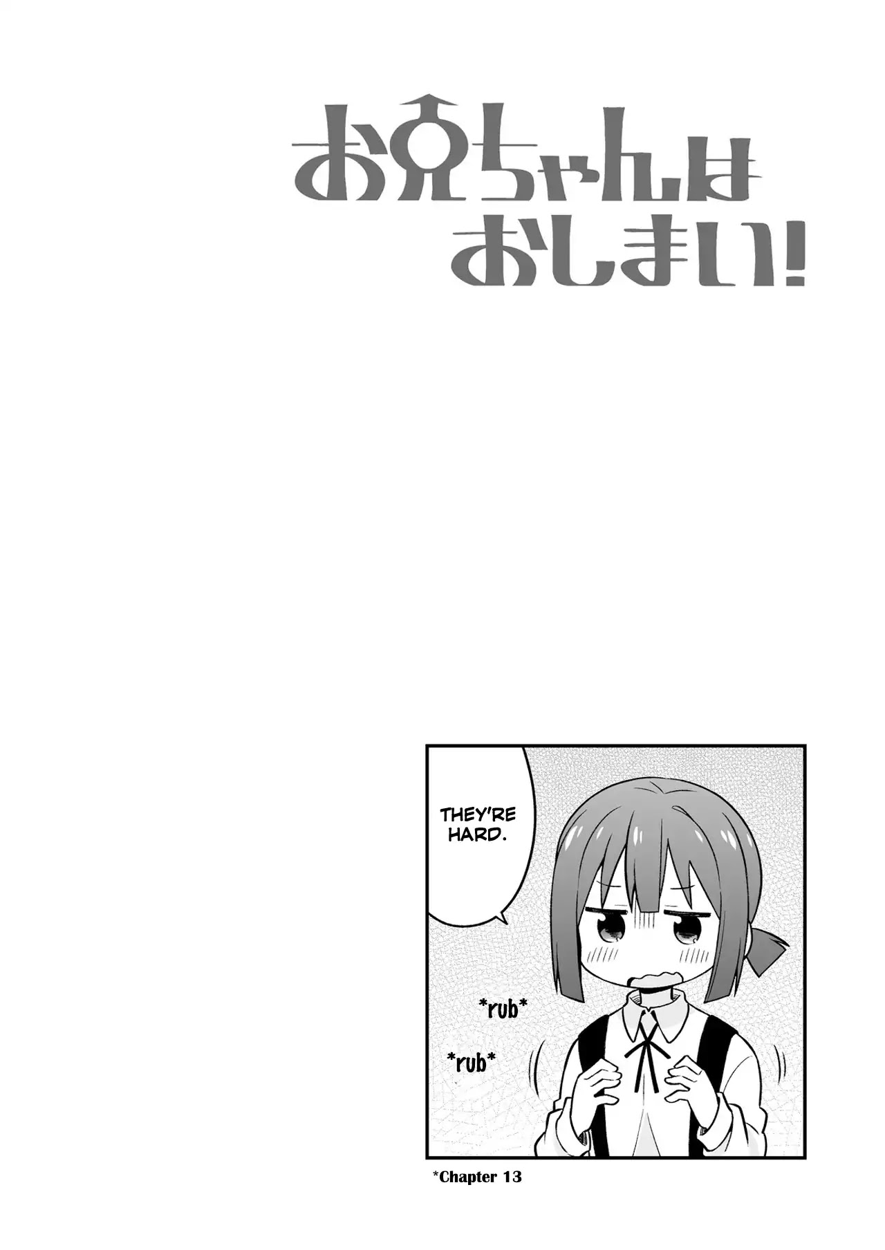 Onii-chan is done for Chapter 20.9 page 5 - Chapter 20.9: Mini Extras
