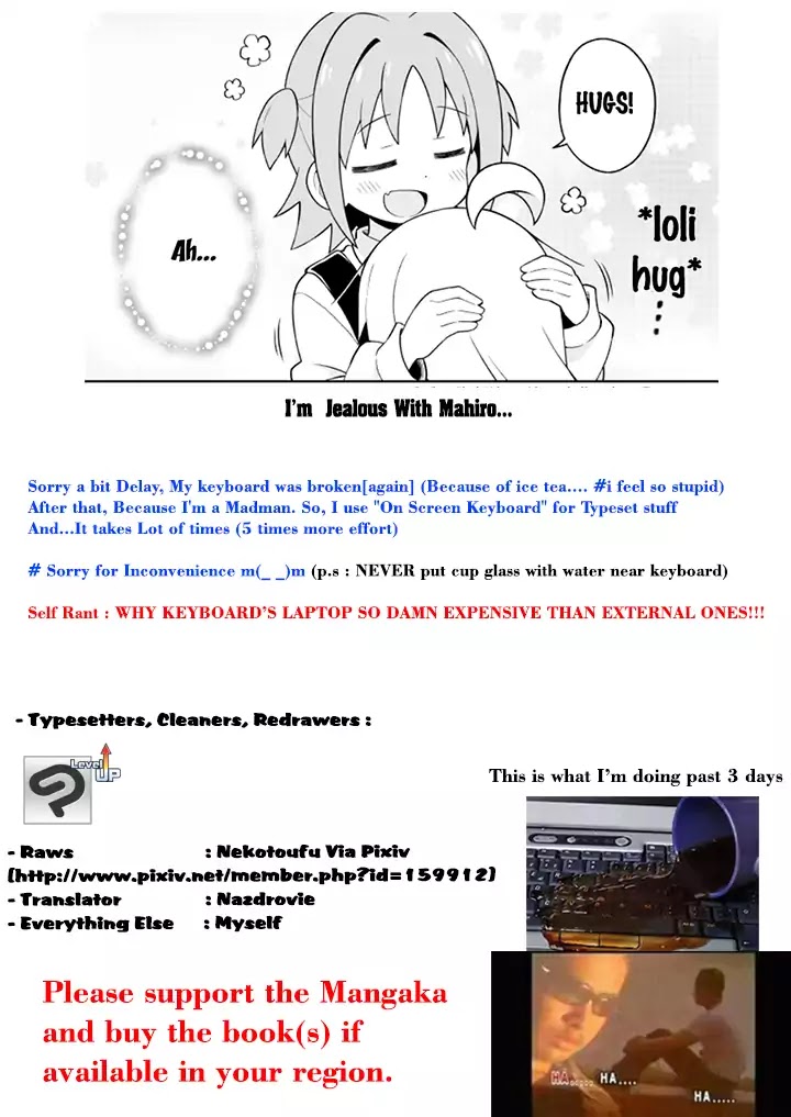 Onii-chan is done for Chapter 21 page 15 - Chapter 21: Mahiro and the First Day of School