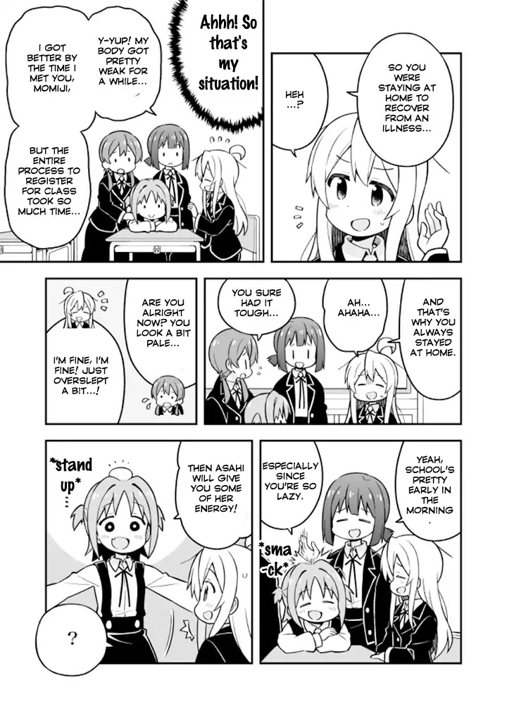 Onii-chan is done for Chapter 21 page 7 - Chapter 21: Mahiro and the First Day of School