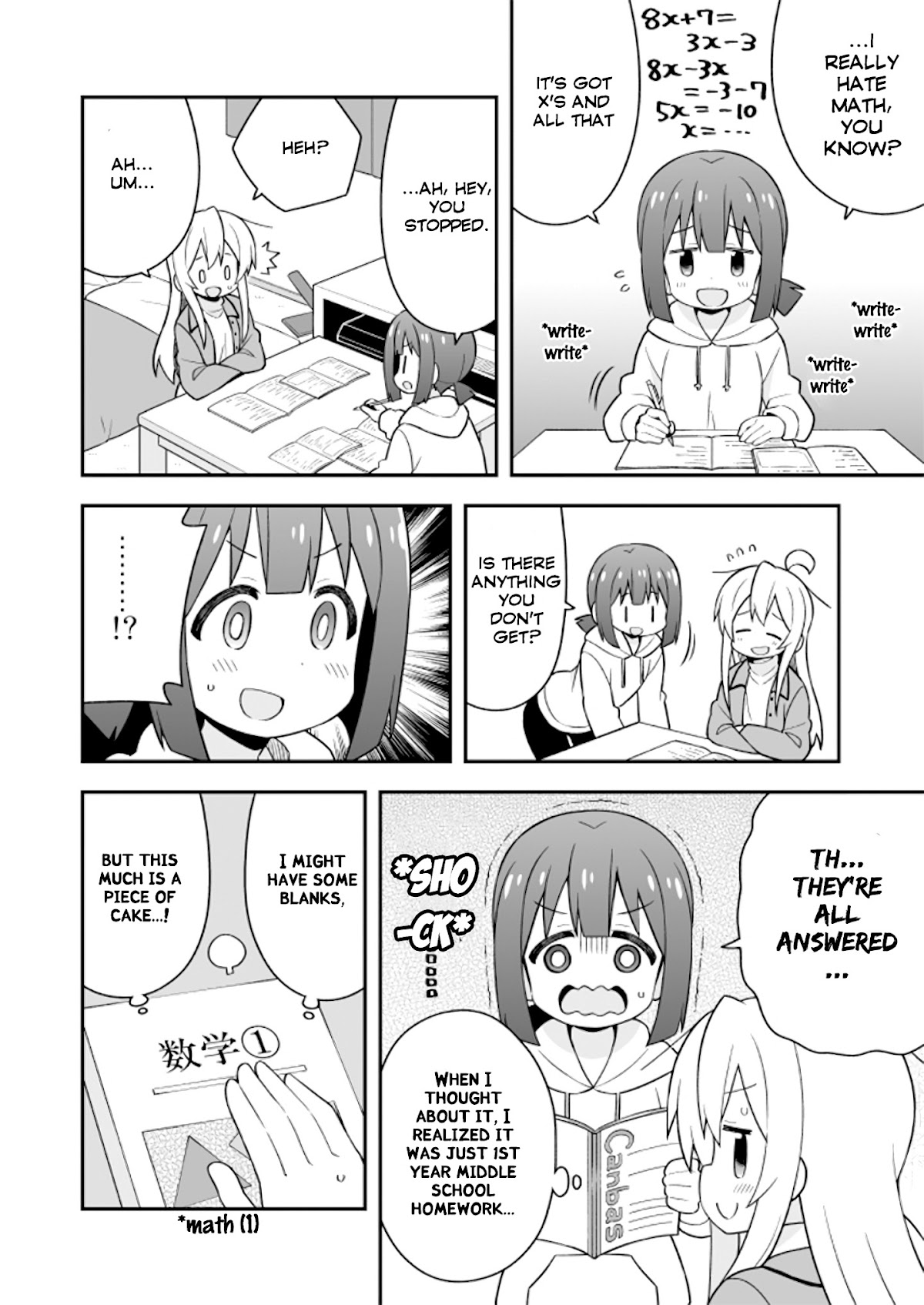 Onii-chan is done for Chapter 23 page 6 - Chapter 23: Mahiro and the Fun Weekend