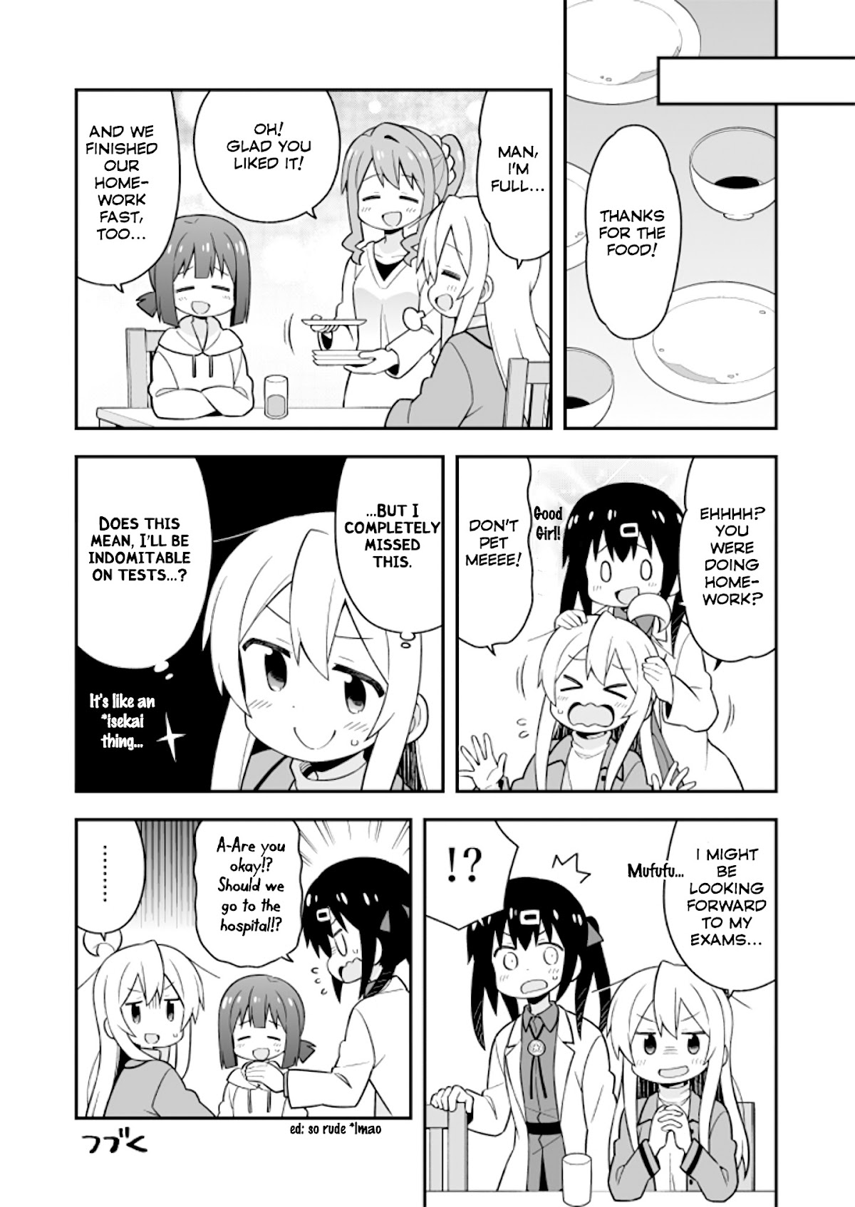 Onii-chan is done for Chapter 23 page 8 - Chapter 23: Mahiro and the Fun Weekend