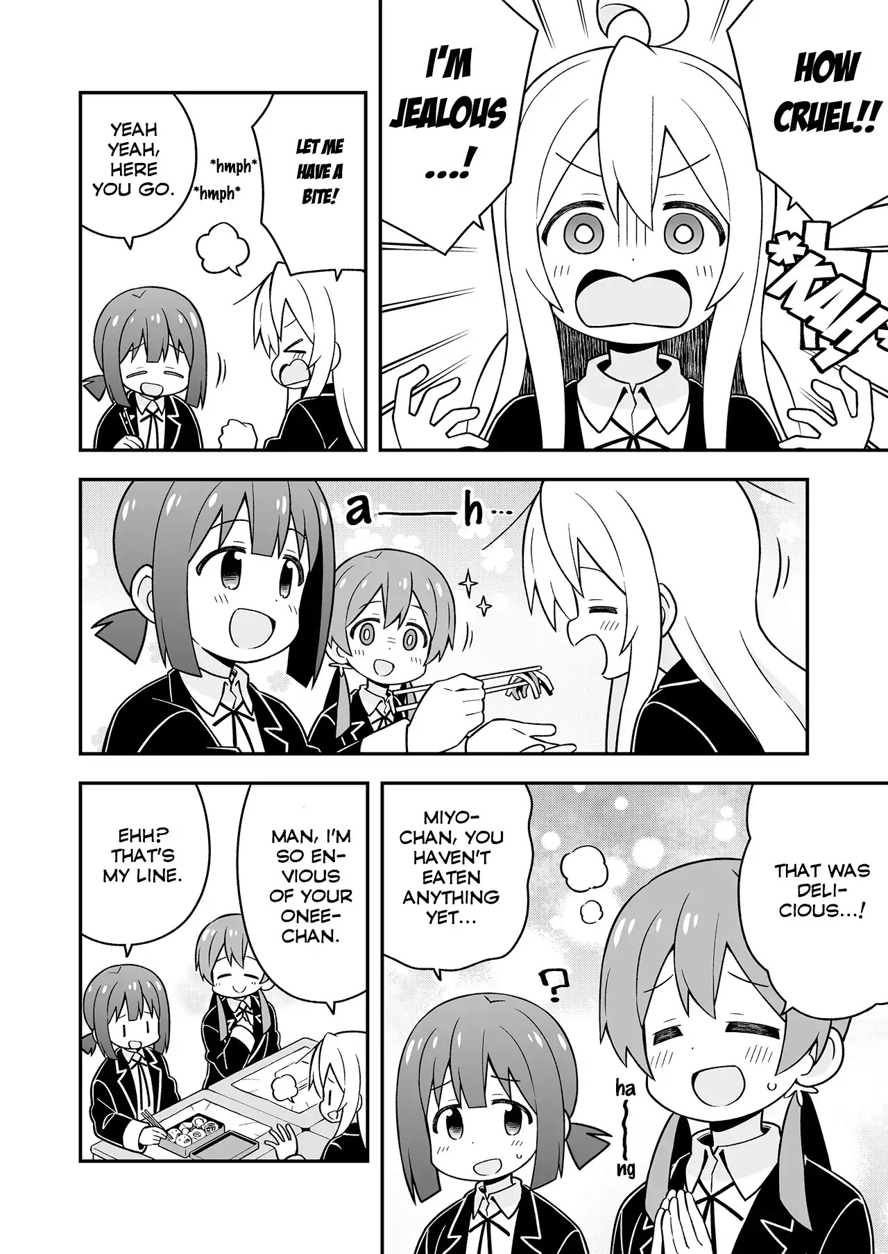 Onii-chan is done for Chapter 24.5 page 2 - Chapter 24.5: Part 1: Mahiro and Bento & Part 2: Mihari and Bento